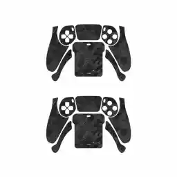 برچسب دسته بازی PS5 مدل Black-Wildflower بسته دو عددی