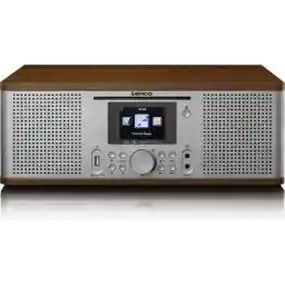 Lenco DIR-270WD - رادیو - رادیو اینترنتی - پخش کننده DAB+ و MP3 - چوب