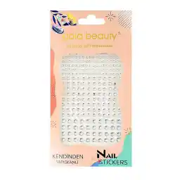 سنگ ناخن و سنگ صورت خود چسب 244 عددی Gold Beauty