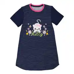 پیراهن دخترانه ناربن مدل 1555-1521478 رنگ سرمه ای