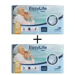 پک دو عددی پوشینه شورتی بزرگسالان ایزی لایف سایز کوچک بسته 14 عددی (سری جدید)