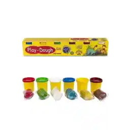 Play Dough Play Dough ست 6 عددی Ern-009