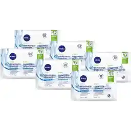 دستمال مرطوب پاک کننده 3 در 1 نیوآ برای پوست معمولی 6 در 25 قطعه - بسته ارزشی