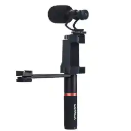 کیت نگهدارنده موبایل + میکروفن کامیکا Comica CVM-VM10-K4