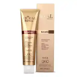 رنگ موی آتوسا رویال سری فندقی 120 میل