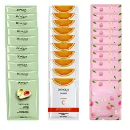 ماسک صورت بایو آکوا مدل BIO وزن 25 گرم بسته 30 عددی