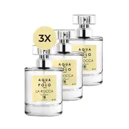 Aqua Di Polo 1987 La Rocca EDP 50 ml x 3 عطر زنانه STCC000201