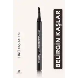 قلم ابرو فلورمار (قهوه ای تیره) - قلم ابرو میکرو فیلر - 004 دیپ قهوه ای - 8682536038546