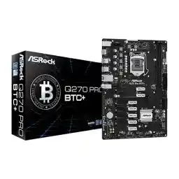مادربرد ازراک مدل ASRock Q270 Pro BTC+ DDR4 ASRock motherboard model ASRock Q270 Pro BTC + DDR4