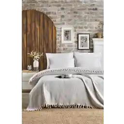 کسناک لاوین مدل خاکستری دو پایک 1500 گرم. 200x230 سانتی متر