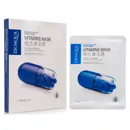 ماسک صورت بایو آکوا حاوی ویتامین B3 وزن 30 گرمی