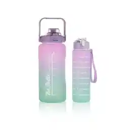 Comprox The Bottle Motivational 2 بسته بطری آب بطری آب بطری آب 2 لیتری 750 میلی لیتری بطری آب Baby Tritan Water Bottle