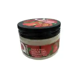 ژل اسکراب صورت و بدن Ostwint توت فرنگی 300 میلی لیتر