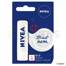 بالم ترمیم کننده لب نیوآ Spf 15 حاوی ویتامین E حجم 4/8 گرم