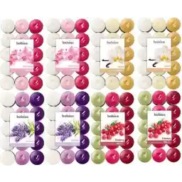 بولسیوس - 240 چراغ چای عطر - چند رایحه و رنگ - چراغ چای