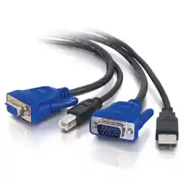 کابل KVM USB به طول 1.5m Kwm Cable Vga Usb 1.5m