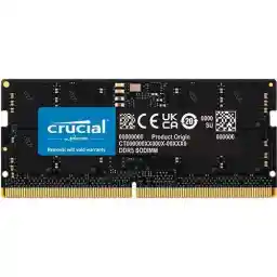 رم لپ تاپ DDR5 کروشیال با ظرفیت 32 گیگابایت و فرکانس 4800 مگاهرتز crucial 32GB DDR5 4800MHz