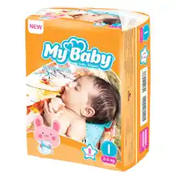 پوشک بچه مای بیبی سری خانواده شاد سایز 1 بسته 11 عددی
