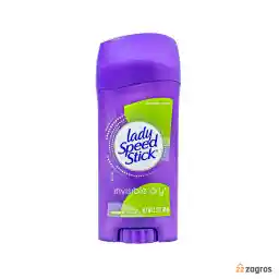 استیک ضد تعریق و دئودورانت زنانه لیدی اسپید استیک مدل Invisible Dry Powder Fresh وزن 65 گرم
