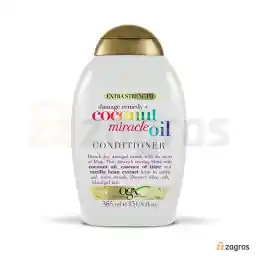 نرم کننده مو بدون سولفات OGX حاوی روغن نارگیل 385 میل