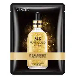 ماسک صورت نقابی ونزه حاوی ذرات طلا