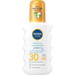 اسپری NIVEA SUN Sensitive Immediate Protect Zonnebrand SPF 30 - 200 ml