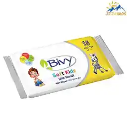 دستمال مرطوب کودک بیوی زرد مدل sensitive تعداد 15 عددی