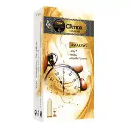 کاندوم کلایمکس مدل Amazing با رایحه وانیل بسته 12 عددی