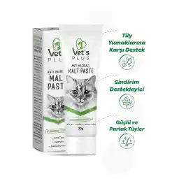 خمیر گربه مالت ضد هیربال ویتز پلاس 30 گرمی (حامی هیربال پیشگیری کننده و سلامت کت)