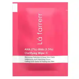پد پاکسازی کننده پوست لافارر حاوی آلفا هیدروکسی اسید 7% و بتا هیدروکسی اسید 1.5% بسته سی عددی - پد شماره 4