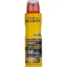 اسپری ضد تعریق لورآل (Loreal) مدل 96 ساعته Invincible حجم 250 میلی‌لیتر