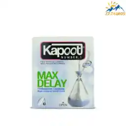 کاندوم کاپوت مدل MAX DELAY تعداد 3 عددی