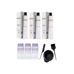 رنگ کرم لوله ای سه تکه گارنت قرمز Lilafix 7.65 - 60 میلی لیتر (3 مایع) + ست نقاشی