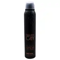 اسپری بدن زنانه سلکشن سیتی مدل Black Opium حجم 200 میل