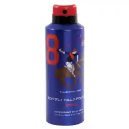 اسپری دئودورانت مردانه بورلی هیلز پولو کلاب مدل Number 8 حجم 175 میل