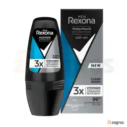 رول ضد تعریق دئودورانت مردانه رکسونا سری Maximum Protection مدل Clean Scent حجم 50 میل