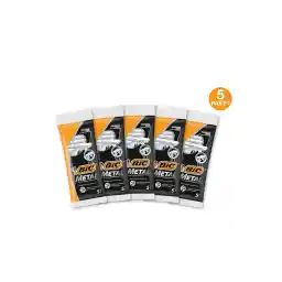 کیسه ریش تراش فلزی Bic 5 Pack x 5 Pieces