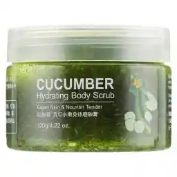 اسکراب مرطوب کننده بدن بایوآکوا حاوی عصاره خیار وزن 120 گرمی