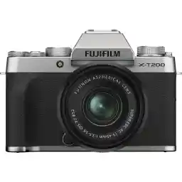 دوربین بدون آینه فوجی FUJIFILM X-T200 Mirrorless Camera kit 15-45mm Silver