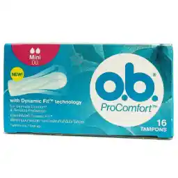 تامپون او. بی سایز کوچک - بسته 16 عددی