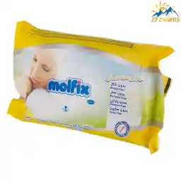 دستمال مرطوب کودک مولفیکس برای پوست حساس بسته 20 عددی