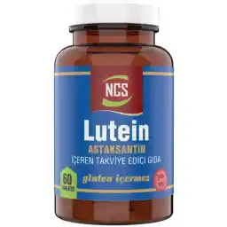 Ncs Lutein 15 Astaxanthin 12 Mg 60 قرص روی