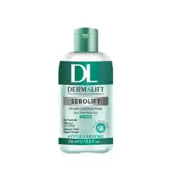 محلول پاککننده آرایش صورت درمالیفت مدل SEBOLIFT مناسب برای پوست چرب حجم 250 میلیلیتر