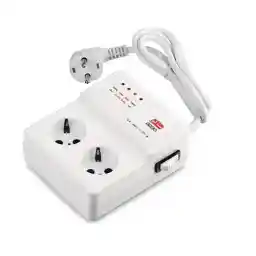 محافظ برق یخچال فریزر ساکو کلید دار مدل22201 طول1.5 متر Saco voltage protector 22201