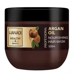 ماسک موی مغذی هانادی حاوی روغن آرگان حجم 500 میل