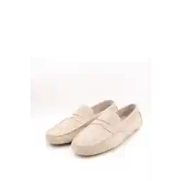 کفش کتانی باکلان بژ چرم جیر اصل CS202302