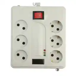 چند راهی برق محافظ دار پارت الکتریک مدل 2060