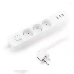 چند راهی و شارژر شیائومی Xiaomi XMCXB04QM Mi Power Strip EU Plug