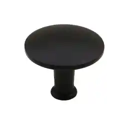 دستگیره بزرگ دکمه ای Badem10 در کابینت کشوی دستگیره فلزی مشکی مات