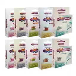 کاندوم ایکس دریم مدل 001 مجموعه ده عددی